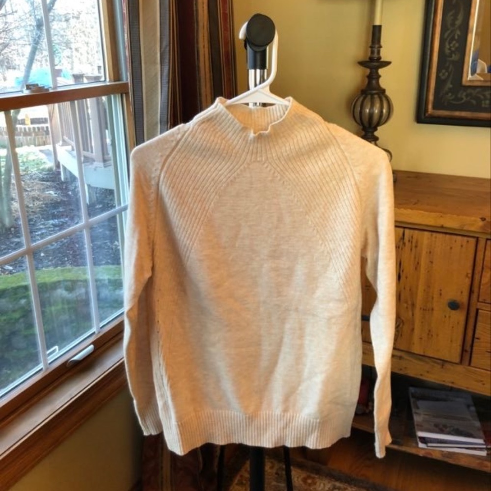 Hello Molly Wool Beige Sweater Size S/M